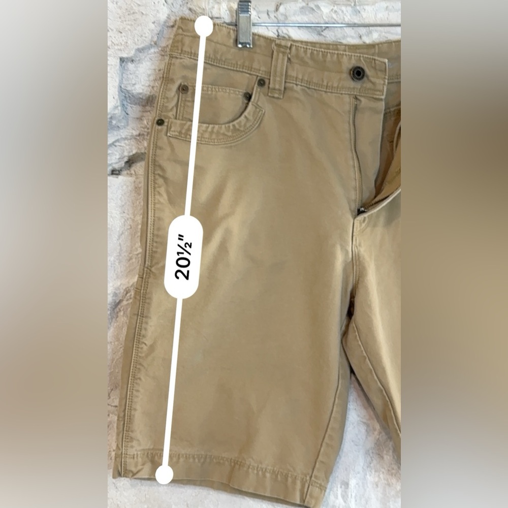 Eddie Bauer | Men's 100% Cotton Classic Khaki Cargo Shorts, Size 33 - Picture 14 of 16